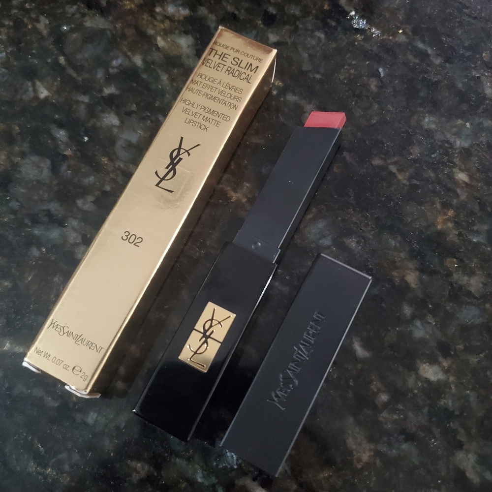 YSL The Slim Velvet Radical in Brown, No Way Back